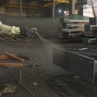Coloring steel